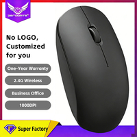 Diskon Besar Mouse Gaming T10 2.4GHz Baterai USB Mouse Komputer Notebook Mouse Nirkabel Laptop untuk Komputer