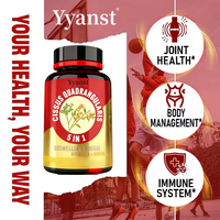 Capsules de Cissus Quadrangularis en marque propre, soutien à la santé des articulations, soutien à la gestion du corps, renforcement de l'immunité