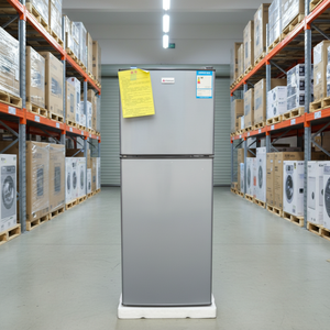 Refrigerador BCD-148 Inteligente, Sin Escarcha, de Acero Inoxidable, de Doble Puerta con Congelador Superior, a Gas/Eléctrico, Nuevo, para Uso Doméstico - Product Image 1