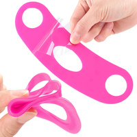 Bandeau facial réutilisable en silicone pour le lifting des joues et du menton, bandage amincissant doux pour la peau, sangle confortable pour le visage en V, OEM