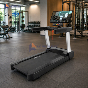 Factory Direct 32 Inch HD Screen <b>Mirroring</b> Commercial Running Machine <b>for</b> <b>Gym</b> Club Cardio Training LG-AO-T12/ - Product Image 6