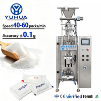 Machine d'emballage de sucre en granulés YH pour sucre en pastilles, machine d'emballage de sachets de café et de sucre 3 en 1