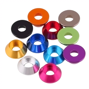 OEM Anodized nhôm máy giặt M2 M2.5 M3 M4 M5 M6 M8 Cone cup hình nón countersunk máy giặt cho Hex ổ cắm vít cap Bolt vít - Product Image 4