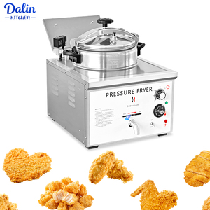 Freidora a Presión de Pollo de 16L para Encimera, Precio Económico Estilo Henny Penny, para Restaurantes o Bares, Freidora Industrial para Pollo, Papas Fritas y Carne - Product Image 1