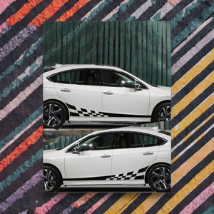 Changyuanrong Racing <strong>Car</strong> Decal Stripe Vinyl <strong>Sticker</strong> Personalized <strong>Design</strong> Truck Auto Body Side <strong>Door</strong> 7.5mil Thick Racing - Product Image 2
