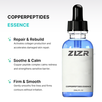 OEM ODM Marque Privée CHK-Cu Peptide de Cuivre Acide Hyaluronique Céramide Anti-rides Anti-âge Collagène Raffermissant Éclaircissant