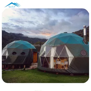 Đúc Sẵn Domo Nhà Lớn Cắm Trại Lều Geodesic Dome Giá Sinh Thái Để Bán Tại Ý