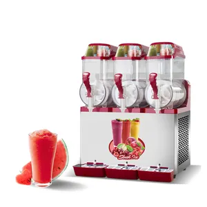 110V 220V Mesin Lumpur Kapasitas Besar Mesin Slushie Minuman Beku Mesin Lumpur Komersial dengan Suku Cadang