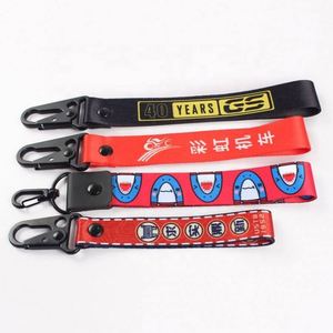 Elegante Mini Cordón Corto para Llavero con Gancho Mosquetón, Impresión Offset, Precio de Fábrica - Product Image 3