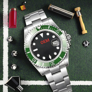 Jam Tangan Mekanik Pria Mewah 5A Hemat Energi 72 Jam Baja Halus 904L Mesin 3235 Fitur Diver Gaya Hip Hop Dial Jarum Penunjuk - Product Image 1