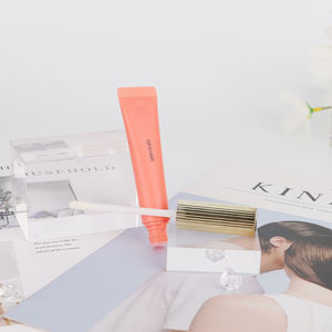 Tubo de rímel de brillo de labios de embalaje cosmético de plástico vacío con logotipo personalizado con cepillo tubo de compresión de brillo de labios - Product Image 4