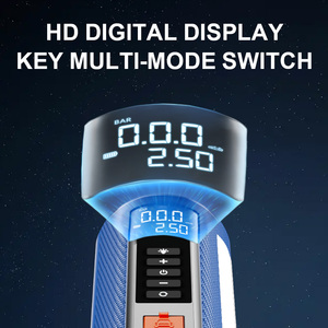 Máy khởi động bình ắ<span class=keywords><strong>c</strong></span> quy di động tích hợp bơm hơi, hộp khởi động cho xe hơi, tích hợp bơm hơi không dây và đồng hồ đo kỹ thuật số - Product Image 5