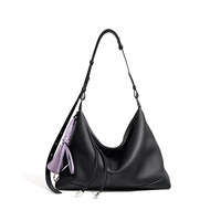 Nouveau sac à bandoulière décontracté pour femme Mifaktory MF260194, motif bonbon, fermeture éclair, cuir véritable, 7 pouces