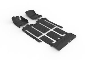 Alfombrillas de Coche para Toyota <span class=keywords><strong>Sienna</strong></span> 2024-2026, Personalizadas para el Mercado Chino, TPE para Todo Clima, Juego Completo, 100% Impermeables, Fáciles de Limpiar - Product Image 2