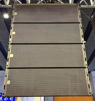 Système de sonorisation professionnel Line Array, double haut-parleur 12 pouces 3 voies haute sensibilité pour salles multifonctions, théâtres et spectacles en plein air
