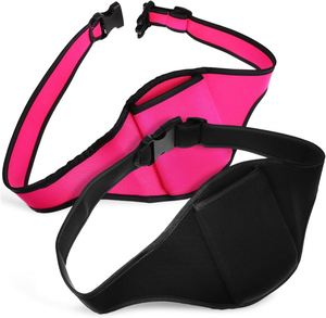 Portable <b>Microphone</b> Transmitter Neoprene Carrier Belt Fitness Class Neoprene Pouch <b>with</b> Theater <b>Speakers</b> Holder - Product Image 3