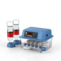 Incubateur d'œufs domestique automatique, capacité 400 œufs, double tension (220V/110V), affichage de la température, moteur à engrenages pour usage domestique