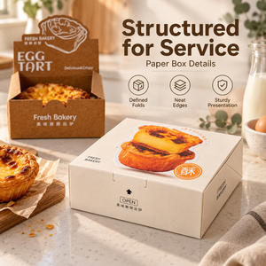 Boîtes jetables anti-graisse en packs de 4, pour tartelettes aux œufs, pâtisseries feuilletées et croissants en forme de fleur - Product Image 2