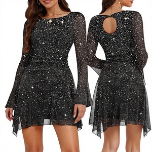 Vestido de Fiesta Elegante Casual de Satén con Bloques de Color y Estampado a Rayas, Cuello Redondo, Manga Corta, Tallas Grandes, Estilo Africano, Largo hasta el Tobillo, para Mujer, Ideal para Verano - Product Image 2