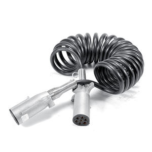Vente en gros, bonne qualité, vente chaude, connecteur <span class=keywords><strong>de</strong></span> câblage <span class=keywords><strong>de</strong></span> <span class=keywords><strong>remorque</strong></span> à 7 broches, câble d'extension à ressort 24v - Product Image 5