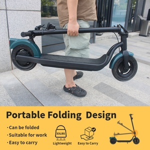 Patinete Eléctrico Rápido y Potente de Largo Alcance, Plegable, Doble Motor de 350W para Adultos, K10, Patinete de Golf Plegable de 350w - Product Image 3