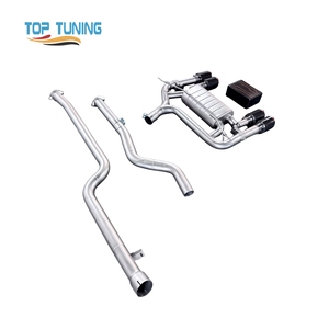 Sistema de Escape Catback con Válvula para <span class=keywords><strong>BMW</strong></span> G20 <span class=keywords><strong>320E</strong></span> 330E B48 2.0T, Sistema de Escape de Acero Inoxidable Valvetronic con Control Remoto - Product Image 3