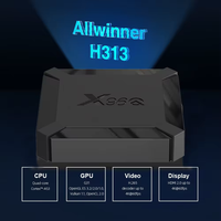 Boîtier TV intelligent Android 13 Factory Straight Hair, prend en charge le décodage vidéo 8K X96Q H313 X96 8K 4K, décodeur intelligent