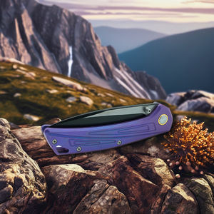 Nuevos productos Kukri Scout Knife Pequeño Carry Hoja fija Cuchillo de bolsillo Camping Hoja de acero G10 Mango DIY Grado OEM Personalizable - Product Image 5