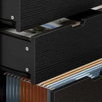 Bureau en forme de L de 55,9 pouces avec prises électriques et éclairage LED