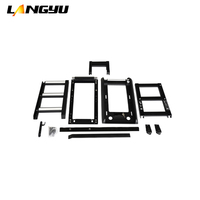 Escabeau de toit pliable en aluminium pour escalier de lunette arrière pour Land Rover Defender 90 110 échelle latérale