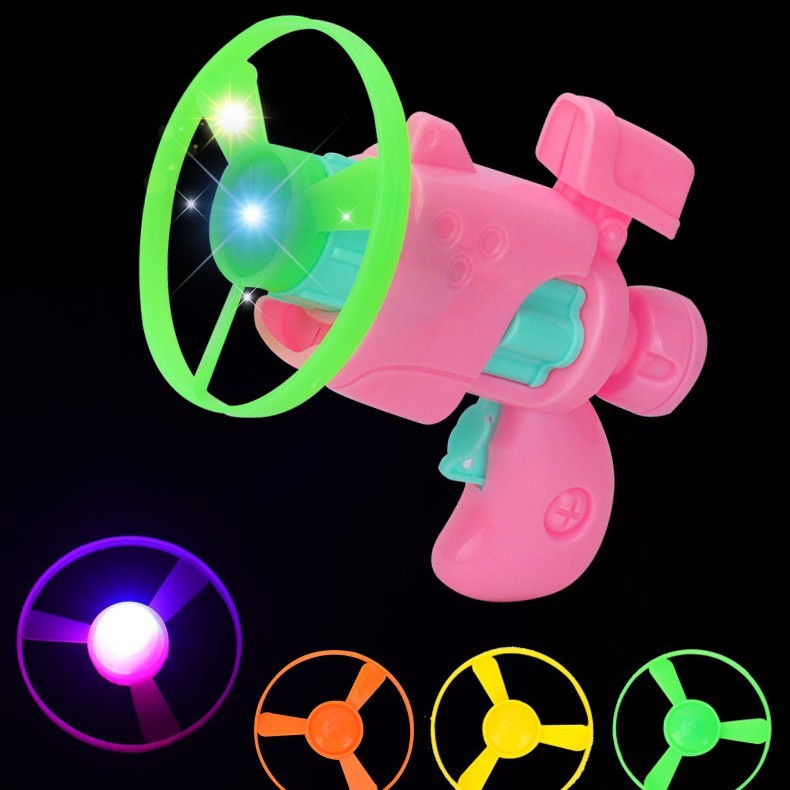 Wholesale Outdoor Plastic Toys Glow UFO