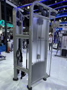 Équipement de <span class=keywords><strong>musculation</strong></span> de haute qualité en gros pour salle de sport, entraînement de force commercial, <span class=keywords><strong>poulie</strong></span> double réglable debout - Product Image 3