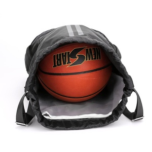 Wholesale Custom Oxford Polyester Waterproof Eco-Friendly Gym Basketball Outdoor Football <strong>Training</strong> Drawstring Sports <strong>Backpack</strong> - Product Image 6
