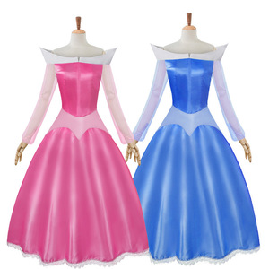 sleeping beauty blue pink dress Briar Rose Princess Blue/Pink Fairytale / 16 Girls Ombre Tulle Skirt Sleeping Beauty Pink/Blue - 12