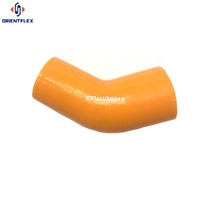 Manguera de Silicona Automotriz de 45, 90 y 180 Grados, Negra/Roja/Azul/Verde/Amarilla, 60mm 57mm, Reductora en Codo