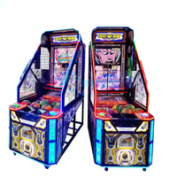 Machine de jeu d'arcade de tir commerciale personnalisée, à monnayeur, multicolore, durable, pour adultes, avec support en anglais pour le plaisir familial