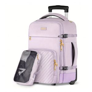 BSCI Water-resistant school travel trolley bag <b>backpack</b> with soundproof <b>wheels</b> that can be rolled up overnight - Product Image 3