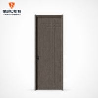 Porte intérieure en bois composite massif Mexin, insonorisée, pré-montée avec cadre, peinte sur mesure, taille personnalisée pour maison et appartement