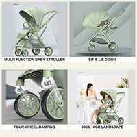 Coches Para Bebes. Poussettes de luxe Landau pour bébé Poussettes pour enfants Poussettes légères et pliables pour bébé
