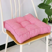 Coussin de chaise de salon en coton polyester rembourré 3D, doux et confortable, toutes saisons, vente chaude