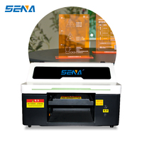 Imprimante UV Sena 3045 semi-automatique A3, imprimante à encre UV multicolore, 1100x900x700mm, 86kg, garantie 1 an, imprimante à plat UV