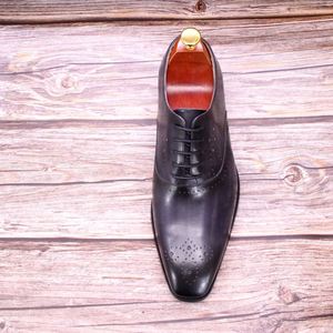 Custom Brand Oxford <b>Shoes</b> Classic Fashion Leather <b>Height</b> <b>Increasing</b> Autumn Wedding Party Men Formal Dress - Product Image 3