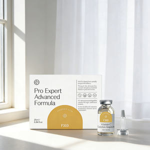 Intensive Moisture Drop Vitamin C Serum: V21 Pro Expert Fast-Absorbing Ampoule for Sensitive <b>Skin</b> & Lasting Calming Hydration - Product Image 4