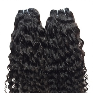 เครื่องจักรผลิตผมต่อแบบ Double Weft ลอนธรรมชาติสไตล์อิตาลี คุณภาพพรีเมียม ทุกสี ยี่ห้อ Nandee House ผมแท้ 100% เวอร์จิ้น เรมี่ จากอินเดีย - Product Image 2