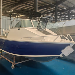 Barcos de cabina central con techo rígido extendido de aluminio 5,9 M <span class=keywords><strong>Gospel</strong></span> Cuddy Cabin Barco de pesca de aluminio con parabrisas para uso familiar - Product Image 1