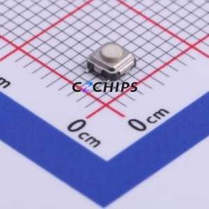 TS3315A-BB Tactile Switch SMD Switch Single Pole Single Throw Round Button Vertical Mount 3.1mm - Product Image 1