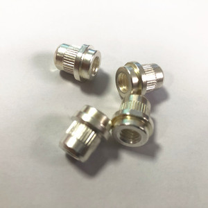 Electroplated Silver Hollow Nuts M30 Aluminum Machined Non Standard Rivet Nuts For Conduits Fittings - Product Image 2