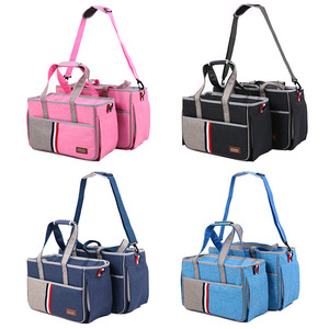 Sac de transport pour animaux de compagnie Dodo Oxford Cloth Closed, bleu foncé, respirant, pour chiens et chats - Product Image 4