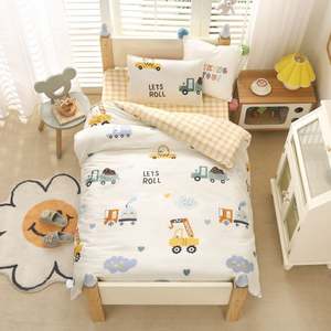 Soft & Lightweight 3 Piece Baby Comforter Cover <b>Sets</b> <b>Toddler</b> <b>Bedding</b> <b>Set</b> for <b>Boys</b> Girls - Product Image 5