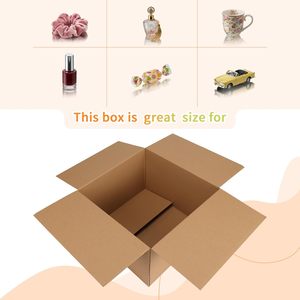 Various Sizes in Stock Kraft Corrugated Carton <b>Boxes</b> Large & Small Customizable Four-Color Printing Express Packaging Available - Product Image 4